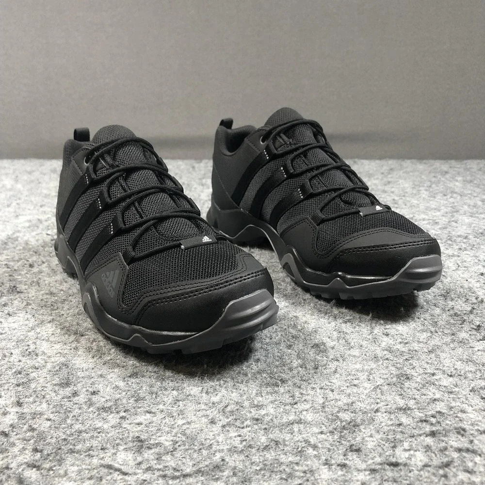 Adidas Terrex AX2S Shoes Mens Size 8.5 Black Mesh Trail Hiking Low Top Sneakers